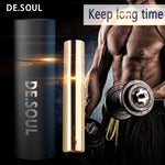 DE.SOUL 10 ML Erection Spray New Male Delay Spray Lasting 60 Minutes Sex Delay Products for Men Penis Enlargement Cream (Golden) - sextoysok
