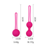 Smart Kegel Balls Vaginal Balls Muscle Tight Exercise Vibrator Vaginal Clit Massager Ben Wa Balls Sex Toys For Adults Women - sextoysok