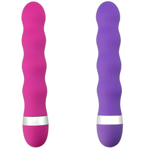 Three Point Vibrator Female Silicone Masturbator Portable AV Stick Sex Products Powerful Vibrator, Sex Toys for Couples - sextoysok