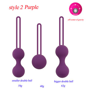 sex toys For Women Medical vaginal balls Magic kegel exercises Silicone Koro Kegel geisha chinese Balls Dumbbe exercise device - sextoysok