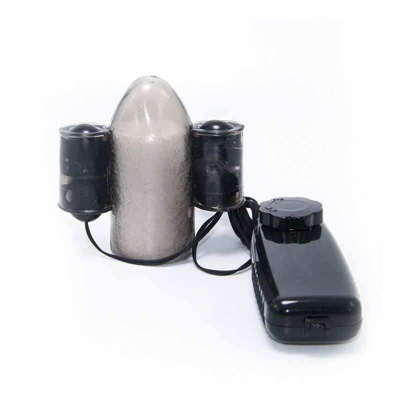 Male Penile Delay Ghost Exerciser Trainer Exercise Vibrator Ring Ejaculation Delay Extended Sex Time Stimulating Vibrator - sextoysok