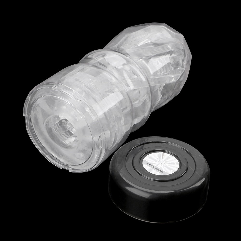 OLO Realistic Vagina Anal Male Masturbator Sex Toys for Men Soft Tight Pussy Aircraft Cup Adult Products Male Masturbation Cup - sextoysok