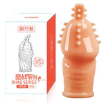 Lengthen Reusable Enlargement Condoms Extend G point Ring Male Penis Extension Sleeves Sex Toys for Man Adults Intimate Goods - sextoysok