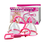 Electric/Manual Breast Massager Vacuum Cup Vibrating Breast Enlarge Enhance Nipple Sucker Breast Massager Pump With Retail Box - sextoysok