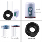 USB Electric Penis Pump Vibrator Electronic USB Rechargeable Male Vacuum Pump Penis Enlargement Automatic Pump sex Toys - sextoysok