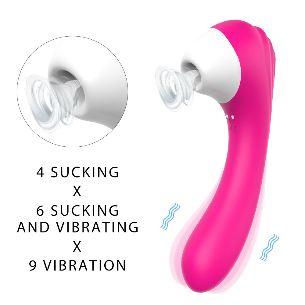 Clitoris Stimulator With 10 Suction Modes Air Pulse Pressure Wave Technology Waterproof Re-Chargeable Sex Toys For Women Couple - sextoysok