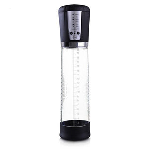 Electric Automatic Penis Pump USB Rechargeable Penis Enlarger Vacuum Pump Powerful Penis Enlargement Extender Sex Toys for Men (Sky blue) - sextoysok