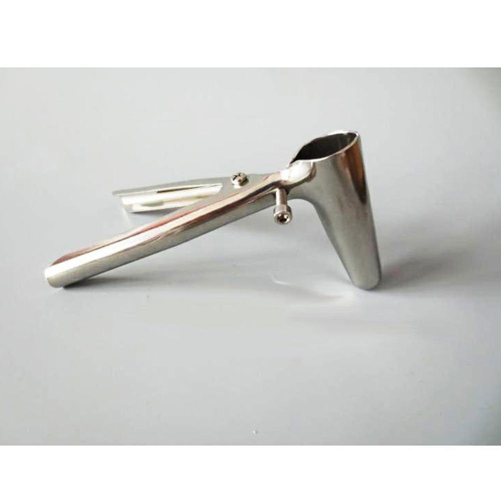 Movconly Sexy Stainless Steel Expansion Yam Vaginal Colposcopy Vaginal Dilator Speculum Anal Sex Toy Anal Speculum Mirror - sextoysok