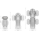 Glans Vibrator For Men Penis Enlargement 10 Modes Glans Massager Penis Endurance Delay Lasting Trainer Masturbate Cup Adult Toys - sextoysok