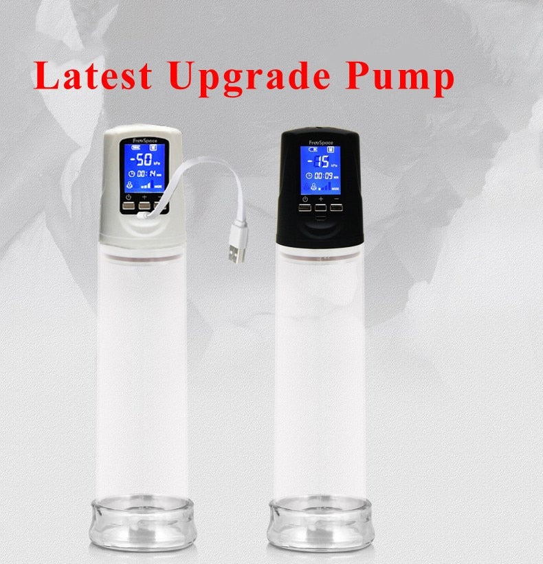 Powerful Rechargeable Automatic Penis Enlarger Pump,Penis Enlargement Device Automatic Pro Extender,Enhancer Sex Toys For Men - sextoysok