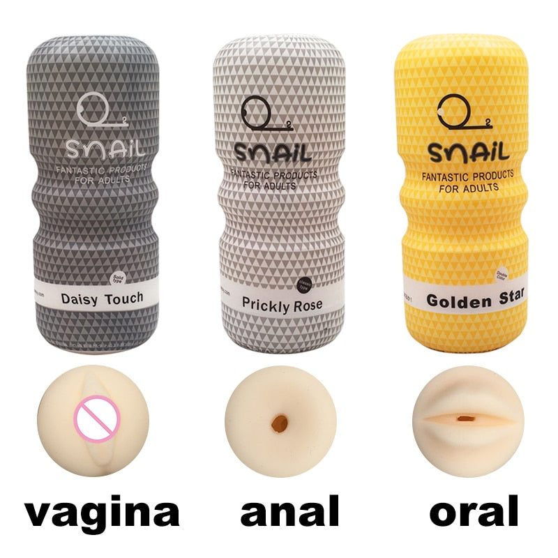 Realistic Vagina Anal Male Masturbator Silicone Soft Tight Pussy Erotic Adult Sex Toys For Men Masturbatings machine Sex Shop - sextoysok