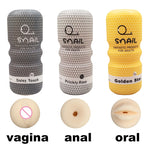 Realistic Vagina Anal Male Masturbator Silicone Soft Tight Pussy Erotic Adult Sex Toys For Men Masturbatings machine Sex Shop - sextoysok