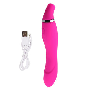 Female Sucking Vibrator ,Powerful Multi-Function AV Stick Automatic Masturbator Charging Vibrator,Silica Gel Sex Toys - sextoysok