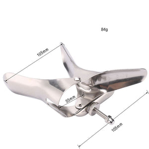 1 pcs Stainless Steel Vagina Expansion Device Colposcopy Speculum Adult Genitals Anal Vaginal Dilator Medical Feminine Hygiene - sextoysok