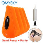 OMYSKY Inflatable Sex Aid Pillow Inflatable Love Position Sex Furniture For Women Erotic Sofa Adult Games Sex Toys For Couples - sextoysok
