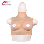 Spring Sale crossdressing B cup boobs silicone breast plate tetas for crossdresser drag queen shemale travesti transexual - sextoysok