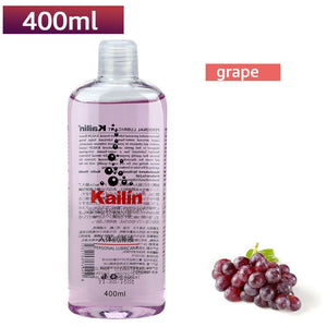 400ml fruit flavor lubricant anal grease for sex lube gel Oral Sex Oil strawberry Banana orange grape Massage Oil water based - sextoysok