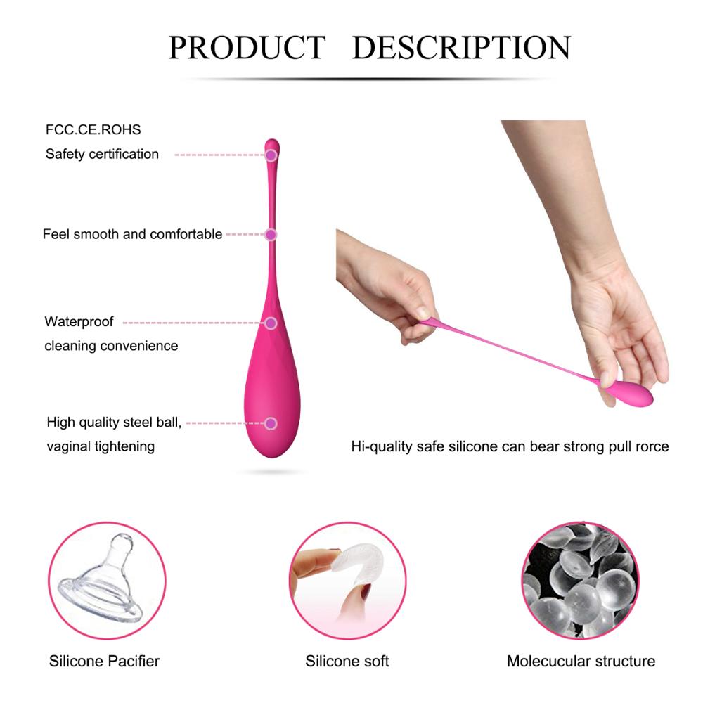 PHANXY 6Pcs Kegel Balls Vaginal Chinese Balls for Women Sex Toys for Woman Shrinking Vagina Geisha Ball Tighten Exercise Machine - sextoysok