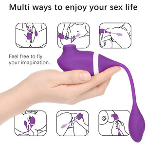 Clitoral Sucking Stimulator Vagina Vibrator Sex Toys for Woman Pussy G Spot Anal Bead Vibrator Clit Sucker Woman's Accesories - sextoysok