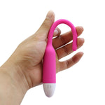 Adult supplies wholesale silicone horse eye urethra tube female masturbation massage AV vibrator sagitar wish explosion (rose red opp) - sextoysok