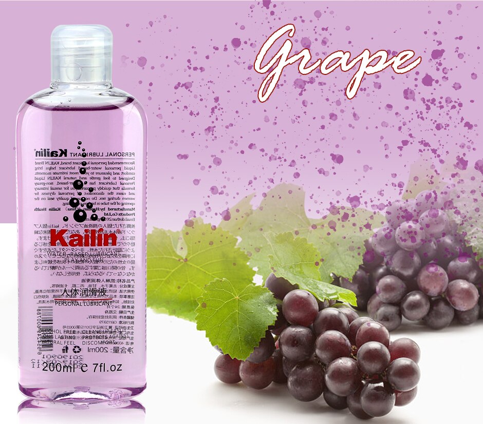 400ml fruit flavor lubricant anal grease for sex lube gel Oral Sex Oil strawberry Banana orange grape Massage Oil water based - sextoysok