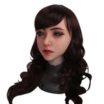Crossdressing Transgender Soft Silicone Head Mask Face for Crossdresser Transvestite Halloween Cosplay Male to Female - sextoysok