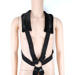 New Men Sex Aided Swing Straps Adjustable BDSM Open Leg Auxiliary Swinging Bondage Sexual Intercourse Products For Couple (black) - sextoysok
