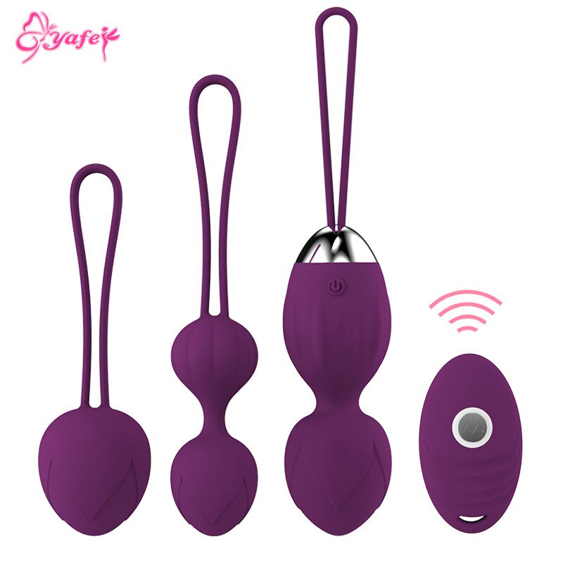 Vagina Balls Trainer Sex Toys Silicone Ben Wa Balls Vagina Tightening Exerciser Kegel Ball Vibratig Egg Women Adult Sex Product - sextoysok
