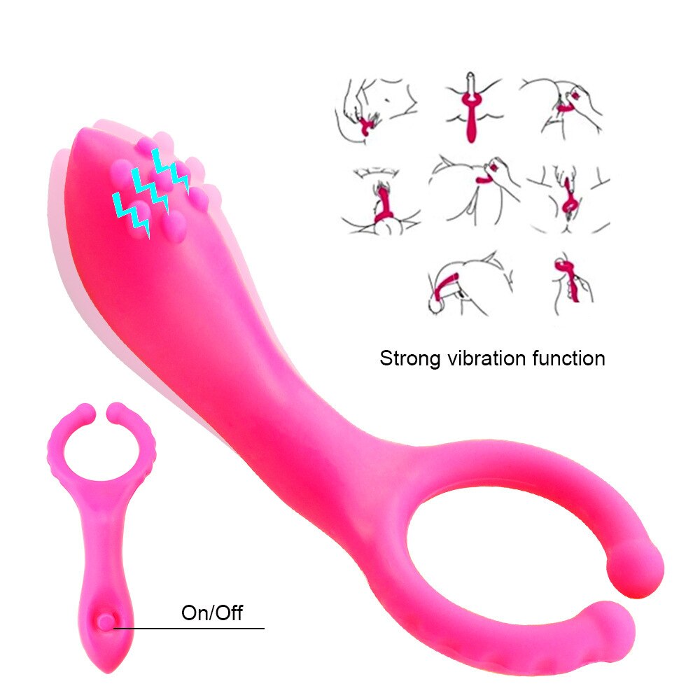 sex toys for men vibration delay lock fine ring male masturbation device husband and wife supplies - sextoysok