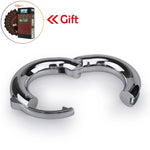 Stainless Steel Smoother Ball Stretcher Penis Ring Cock Ring Sex Toys for Men Good Cockring Time Delay Ejaculation Dick Ring - sextoysok