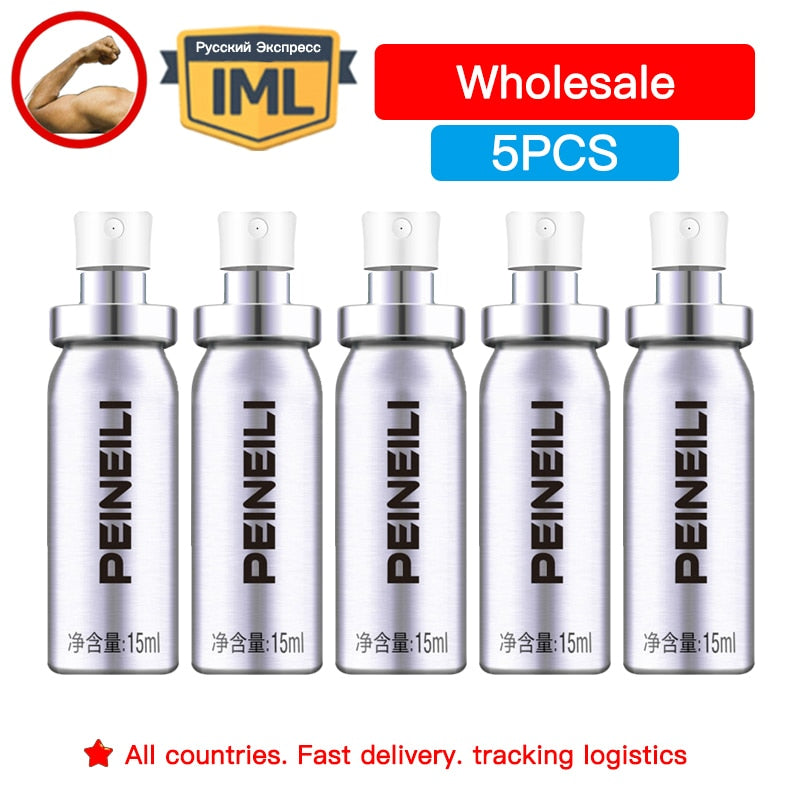 Peineili Wholesale 5 Pack Sex Delay Spray For Men External Use Anti Premature Ejaculation Prolong Penis Enlargement Sex Products - sextoysok