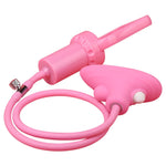 vagina sucking tongue vibrator Vacuum Pussy Pump Nipple Vibrator Clitoris Stimulation Female Masturbation Sex Toys For Women (Pink) - sextoysok