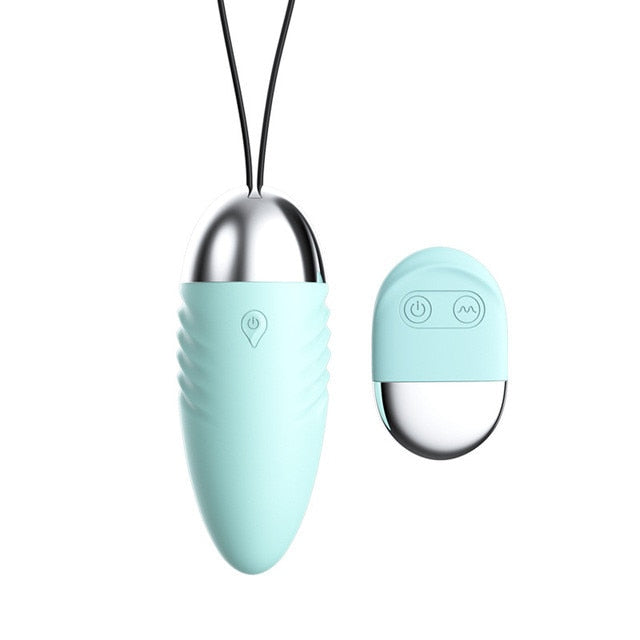 Silent Vibrator Eggs Wireless Remote Control Eggs Wireless Remote Control Jump Vaginal Massager Sex Toys Woman - sextoysok