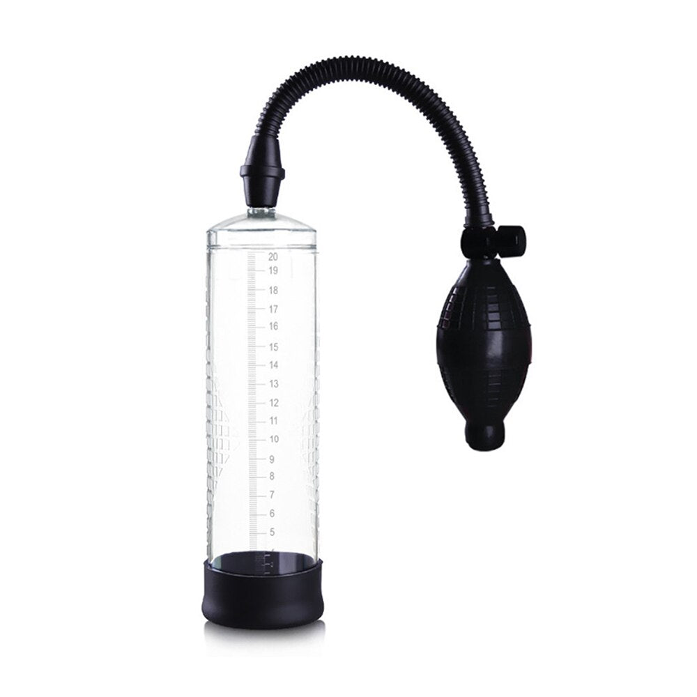 Meselo Penis Pump Sex Toys for Man Penis Enlargement Vacuum Pump Male Penis Extender Enhancer Masturbator Penis Trainer Adult - sextoysok