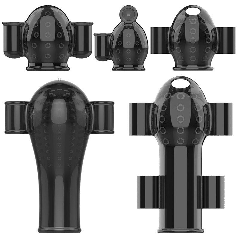 Glans Vibrator Glans Massage Sex Toys for Men Delay Lasting Trainer Sex Toys for Male Masturbation Ghost Exerciser Sex Shop - sextoysok