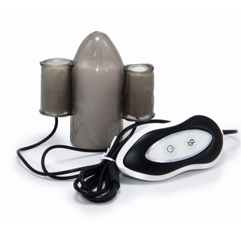 Male Penile Delay Ghost Exerciser Trainer Exercise Vibrator Ring Ejaculation Delay Extended Sex Time Stimulating Vibrator - sextoysok