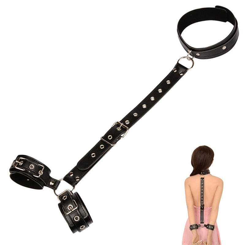 PU Leather Silicone Dog Bone Open Mouth Gag Bdsm Bondage Restraint Slave Fetish Adult Games Erotic Sex toys for Couples - sextoysok