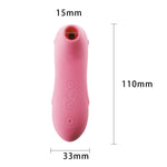 10 Mode Sucking Vibrator Clitoris Clit Sucker Clitoris Stimulator Sex Toys for Women Adult G Spot Oral Licking Nipples (Pink) - sextoysok