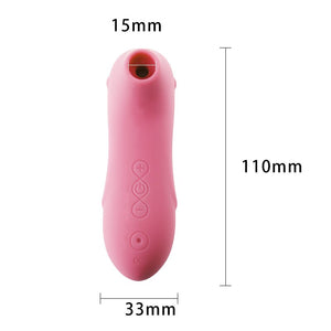 10 Mode Sucking Vibrator Clitoris Clit Sucker Clitoris Stimulator Sex Toys for Women Adult G Spot Oral Licking Nipples (Pink) - sextoysok