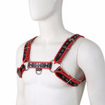 Male PU Leather Chest Harness Bondage Slave Fetish Restraints Straps Belts Sex Products Adult Toys Club Costumes Props For Men (Style) - sextoysok