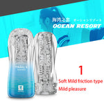Male Masturbator Cup Soft Pussy Sex Toys Transparent Vagina Adult Endurance Exercise Sex Products Vacuum Pocket Cup for Men - sextoysok