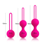 Silicone Vagina Shrinking Ball Sex Toys for Woman Kegel Motion Ball Vagina Tighten Exercise Geisha Ball Chinese Balls for Women - sextoysok
