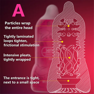 Male Masturbator Cup Pussy Pocket Sex Toys for Men Vacuum Vagina Nipple Sucking Cup Erotic TPE Silicone Soft Adult Sex Products - sextoysok