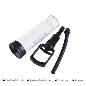 Meselo Penis Pump Sex Toys for Man Penis Enlargement Vacuum Pump Male Penis Extender Enhancer Masturbator Penis Trainer Adult - sextoysok
