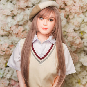 160cm Sex Doll for Men Adult Love Doll Vagina Lifelike Pussy Japanese Realistic Big Breast Sexy Doll Doll Porn Big Breast (Flesh) - sextoysok