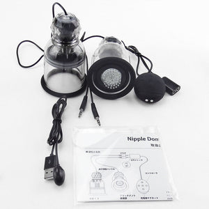 Korea Nipple Stimulation Sucker Nipple Licking Vibrator Breast Enlargement Masturbation Chest Massage Sex Toys for Women - sextoysok