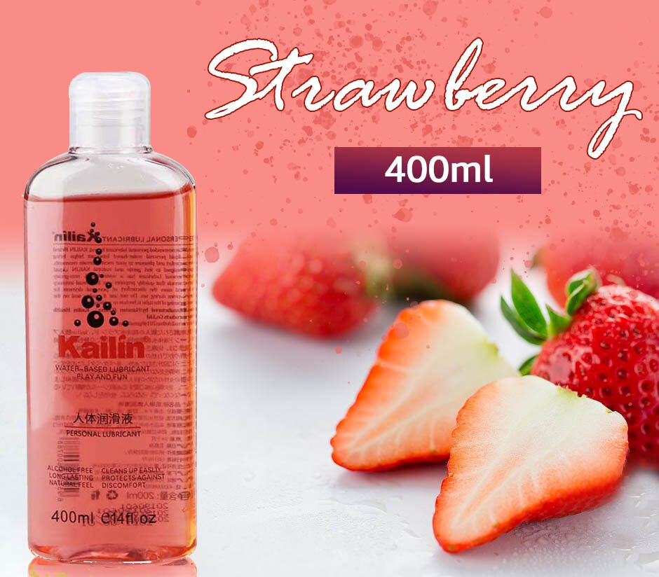 400ml fruit flavor lubricant anal grease for sex lube gel Oral Sex Oil strawberry Banana orange grape Massage Oil water based - sextoysok