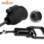 10 Modes Glans Ghost Exerciser Sex Toys for Men Masturbator Penis Enlargement Cock Trainer Penis Pump Vibrator Erotic Sex Toys (Black) - sextoysok