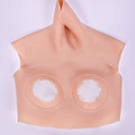 Can be Heated 2020 New Cotton Filler Breast Forms Reinforcement Effect Buffer Shock Absorption Silicone Breast For Crossdresser - sextoysok