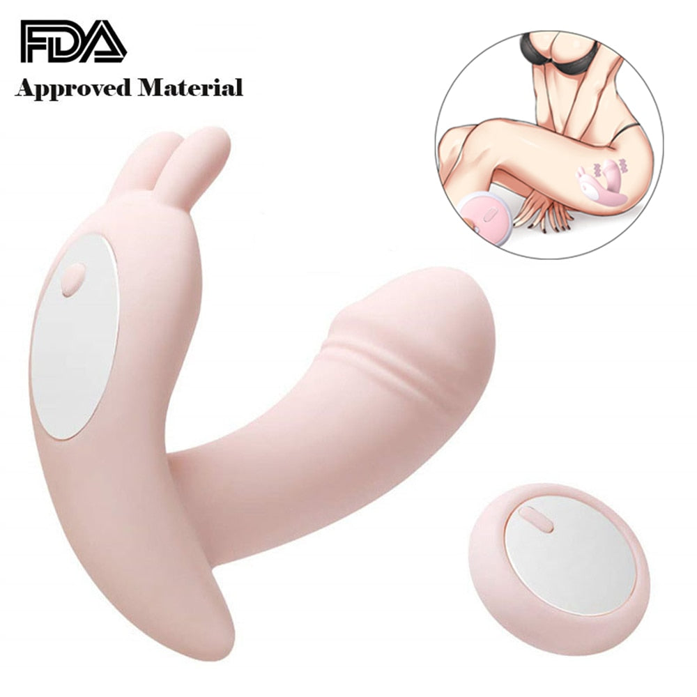 Wearable Panties Vibrator Remote Control Waterproof Vagina Balls 10 Speed Sex Toys for Woman Vibrating Egg Clitoris Stimulation - sextoysok